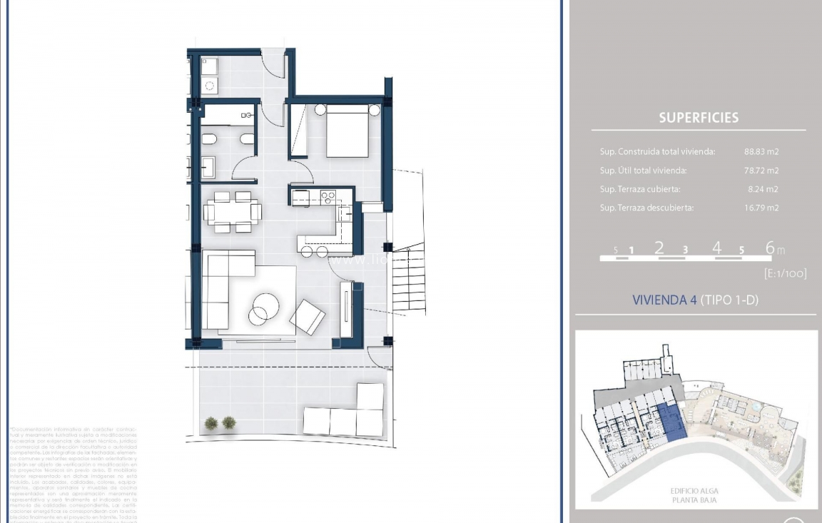 New Build - Apartment / flat - 3409 - Arenal De Castell