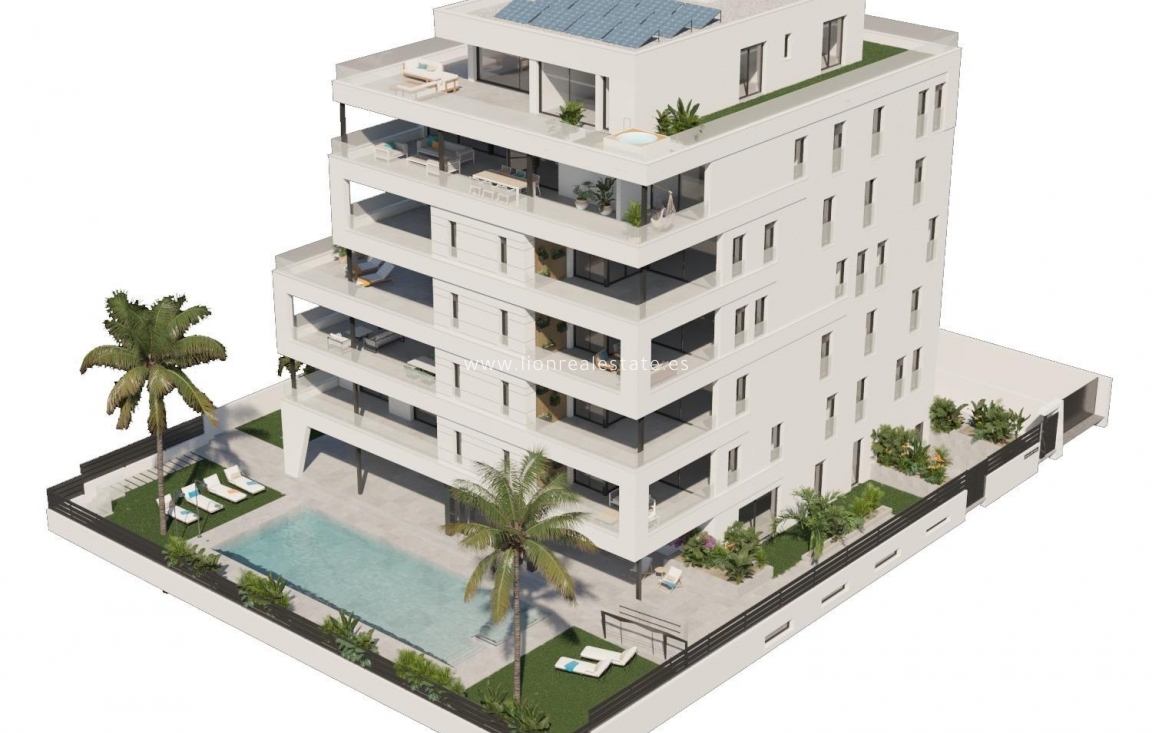 New Build - Apartment / flat - Aguilas - Puerto Deportivo Juan Montiel