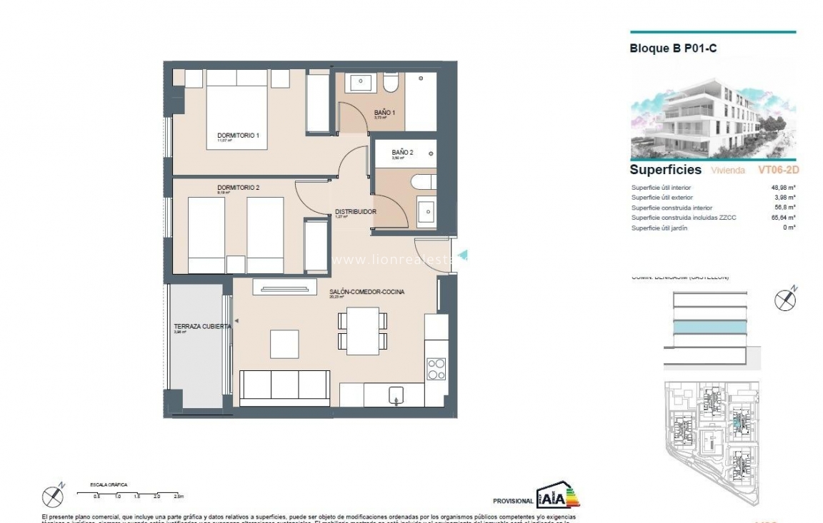 New Build - Apartment / flat - Benicassim - Almadraba