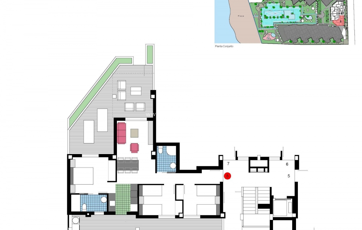 New Build - Apartment / flat - Denia - L´Estanyó (Marinas)