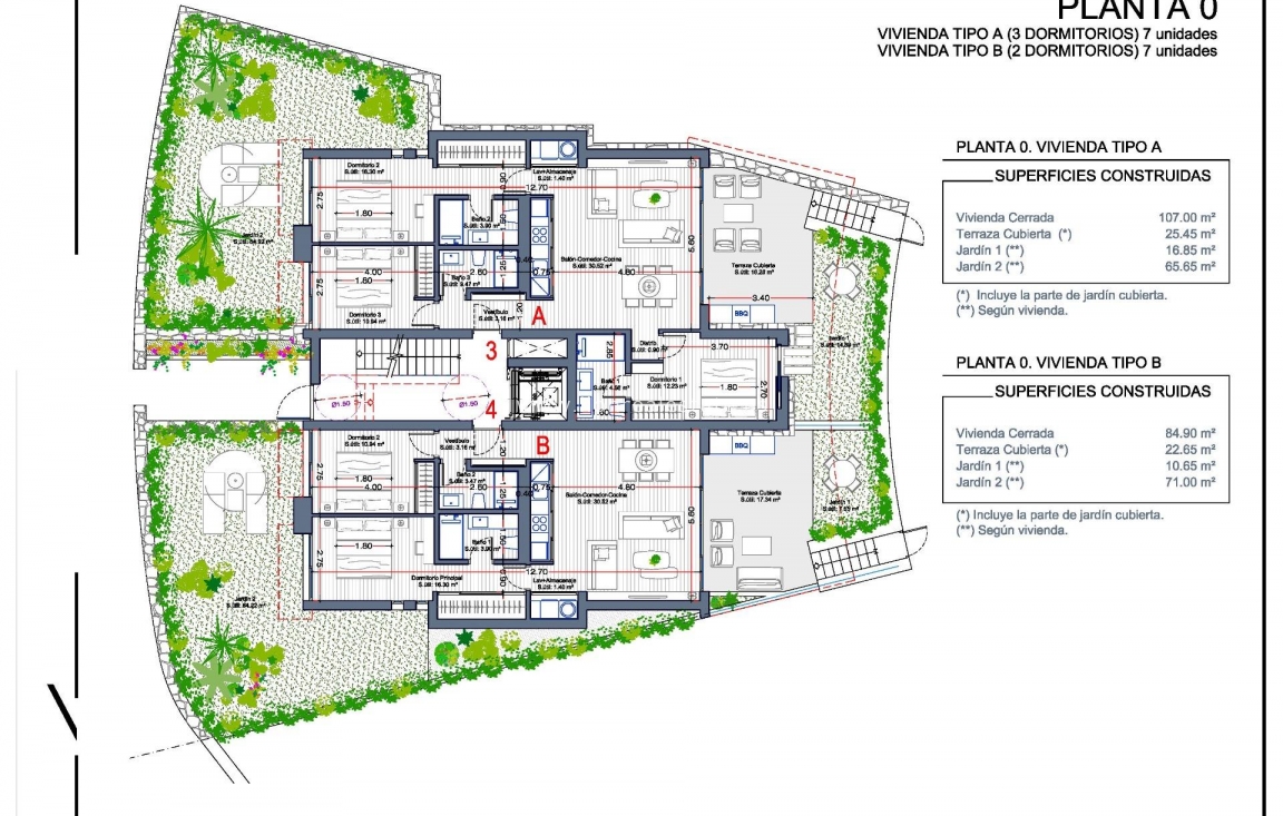 New Build - Apartment / flat - La Manga Club - Las Orquídeas