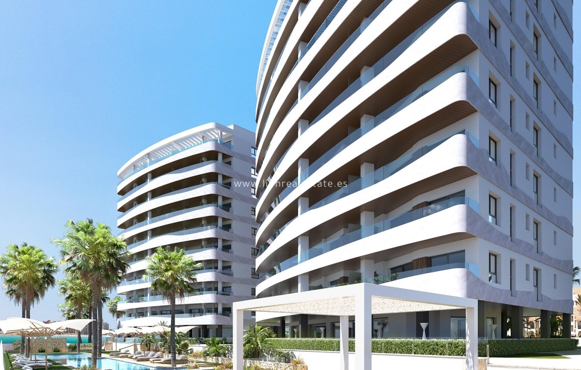 New Build - Apartment / flat - La Manga del Mar Menor - 1ª Linea Del Mar Mediterraneo