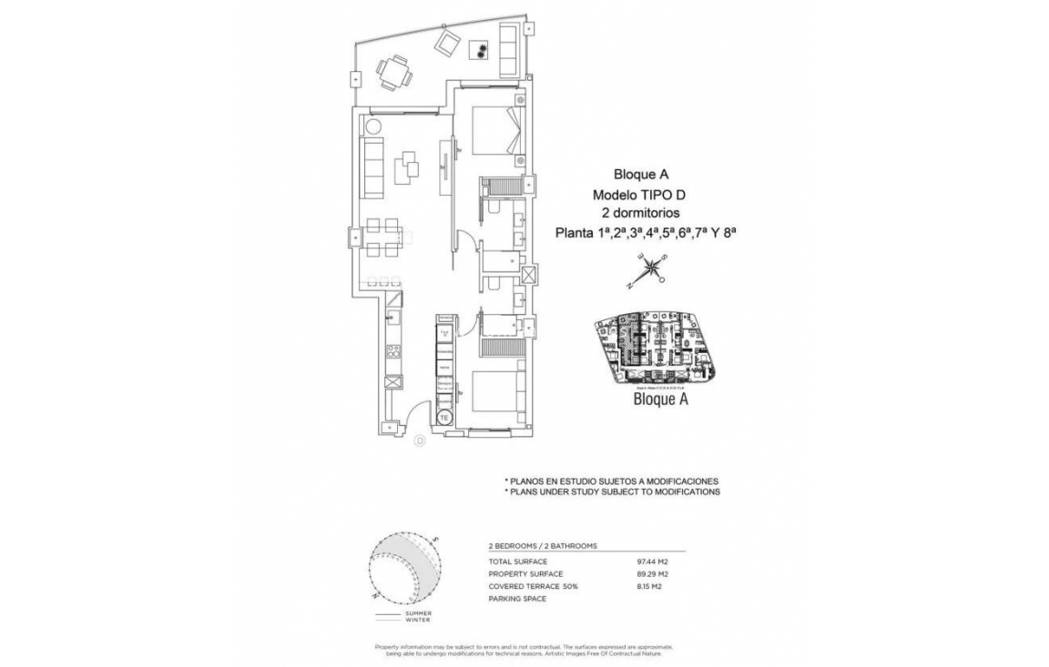 New Build - Apartment / flat - La Manga del Mar Menor - 1ª Linea Del Mar Mediterraneo