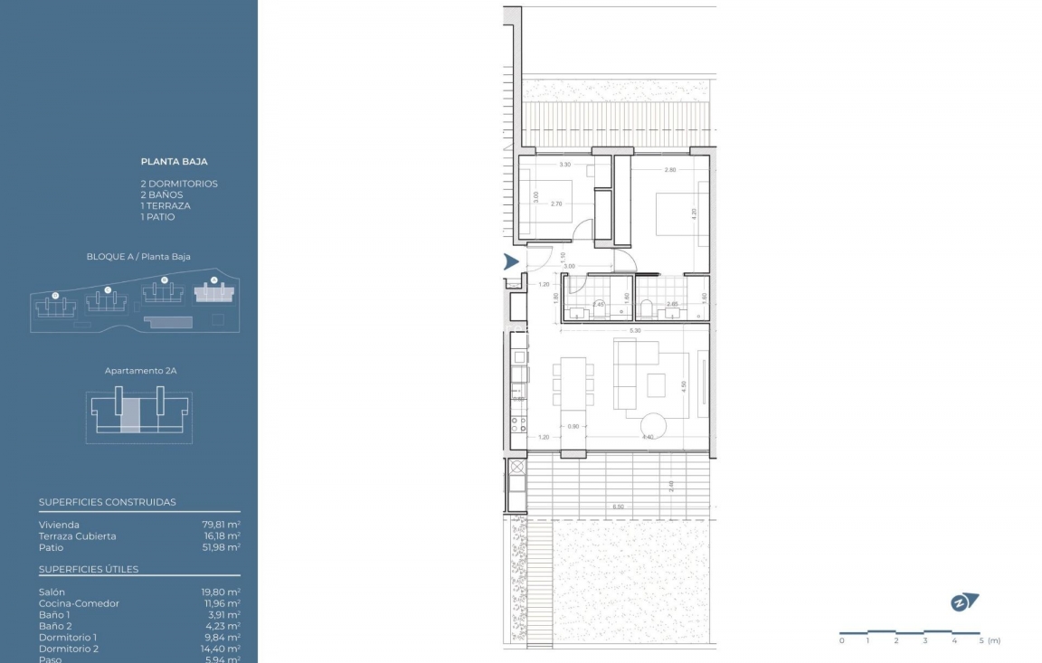 New Build - Apartment / flat - la Nucia - Puerto Azul