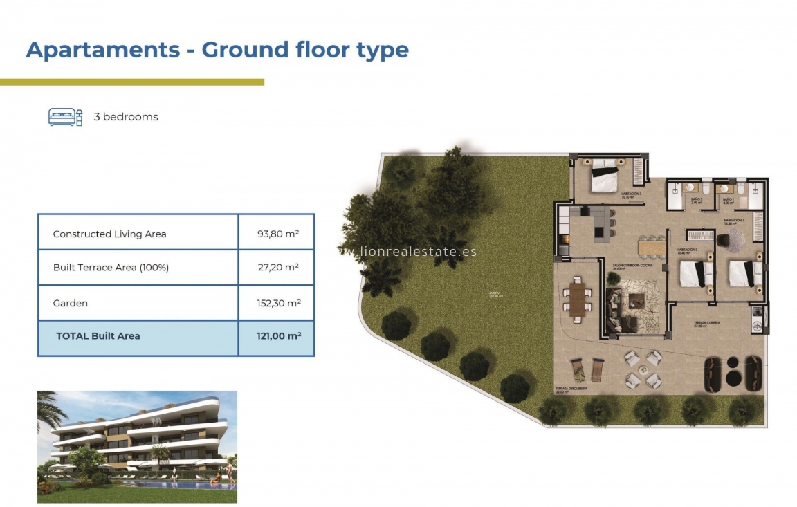 New Build - Apartment / flat - Orihuela Costa - La Ciñuelica