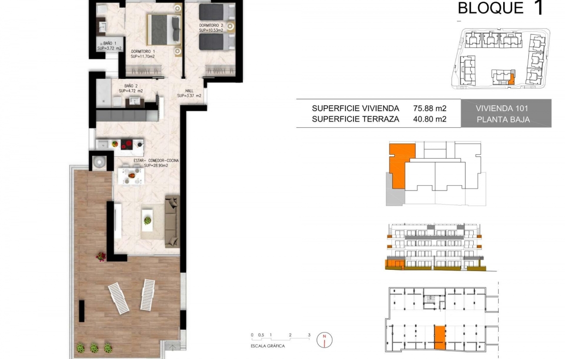 New Build - Apartment / flat - Orihuela Costa - Los Altos