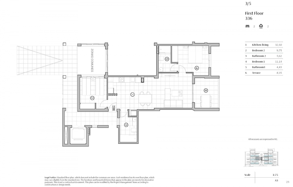 New Build - Apartment / flat - Orihuela Costa - PAU 8