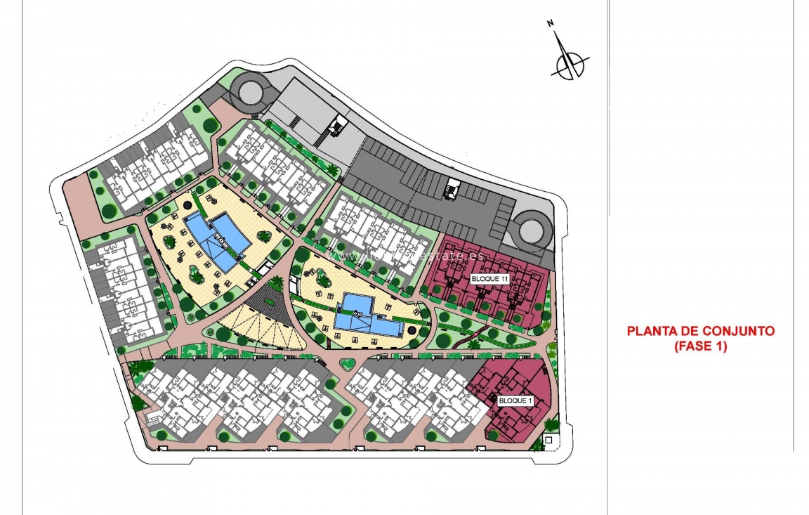 New Build - Apartment / flat - Pilar de La Horadada - Mil Palmeras