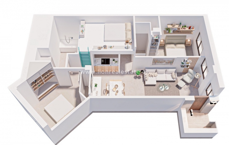 New Build - Apartment / flat - Pilar de la Horadada