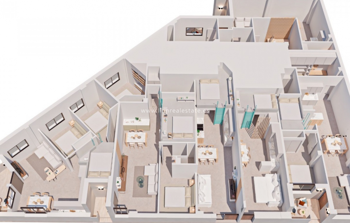 New Build - Apartment / flat - Pilar de la Horadada