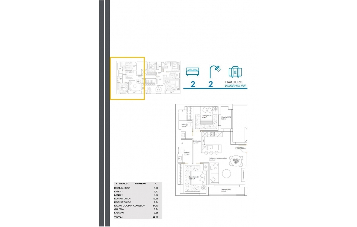 New Build - Apartment / flat - San Javier - Santiago De La Ribera