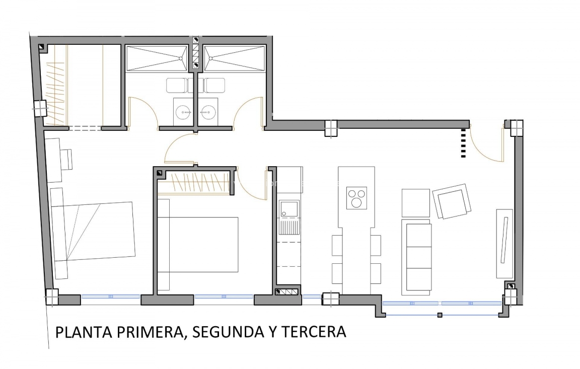 New Build - Apartment / flat - San Pedro del Pinatar - San Pedro De Pinatar