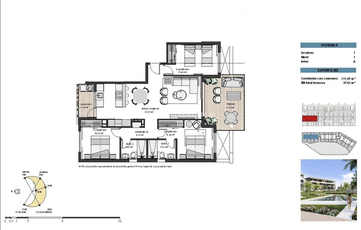 New Build - Apartment / flat - Torre Pacheco - Santa Rosalia Lake And Life Resort