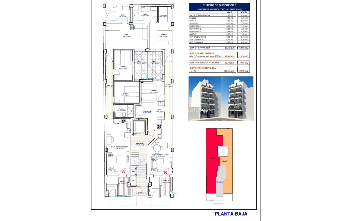 New Build - Apartment / flat - Torrevieja - Playa de El Cura