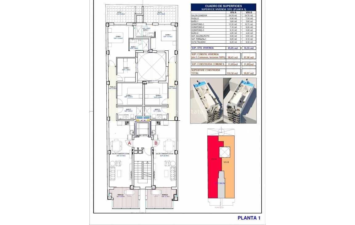 New Build - Apartment / flat - Torrevieja - Playa Del Cura