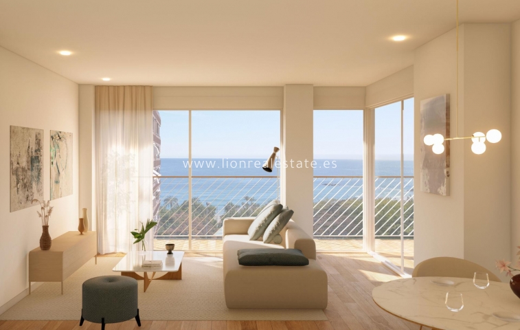 New Build - Apartment / flat - Villajoyosa - Pueblo