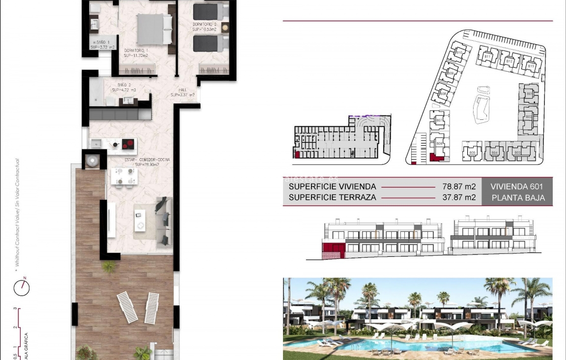 New Build - Bungalow - Ciudad Quesada - Lo Marabú