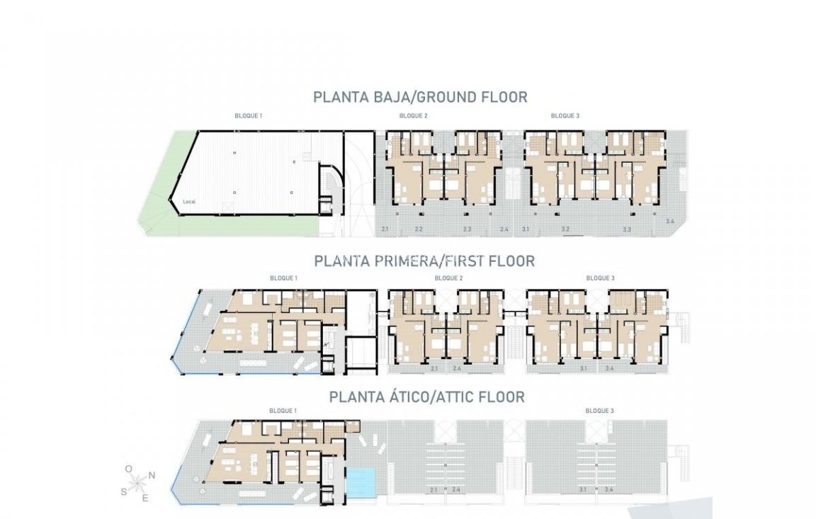 New Build - Bungalow - Pilar de La Horadada - La Rambla