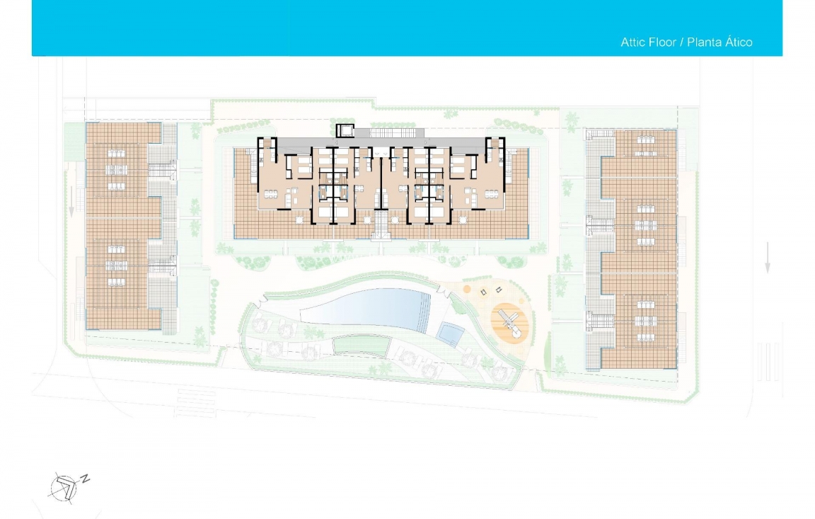 New Build - Bungalow - Pilar de La Horadada - Polideportivo