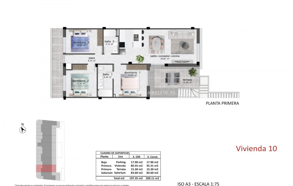 New Build - Bungalow - Pilar de La Horadada - pueblo