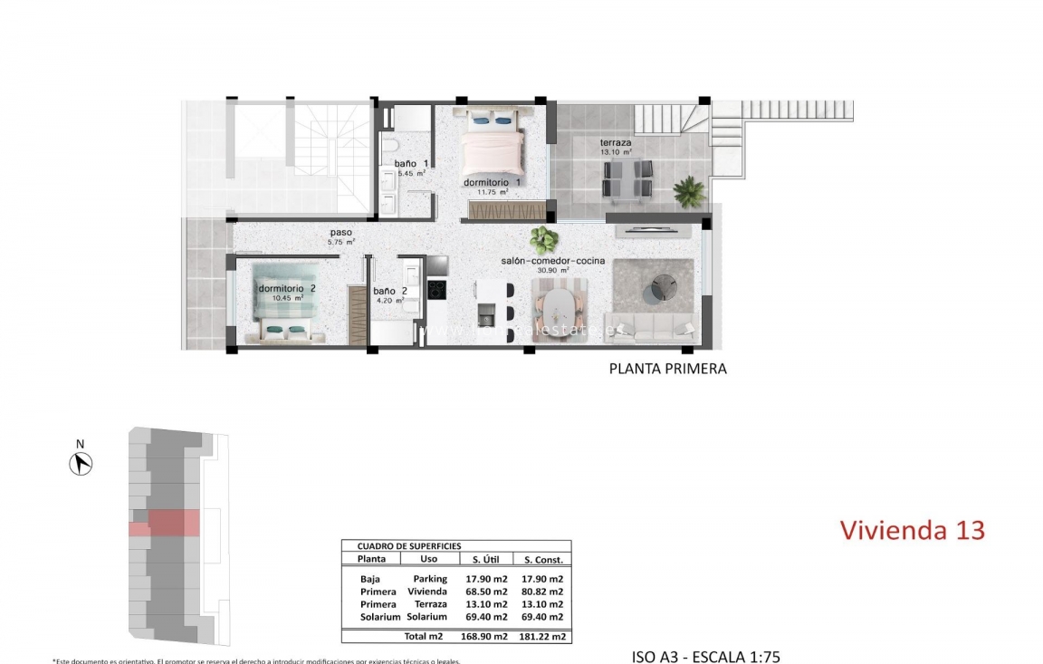 New Build - Bungalow - Pilar de La Horadada - pueblo