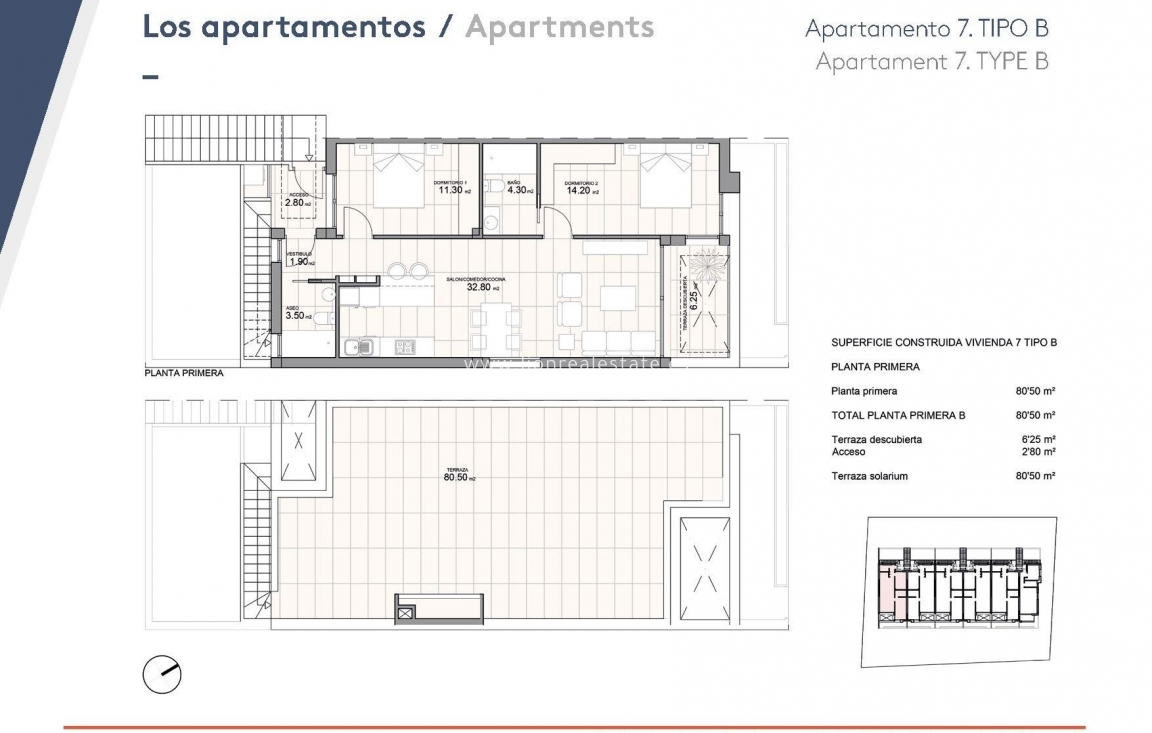 New Build - Bungalow - Pilar de La Horadada - Zona Pueblo