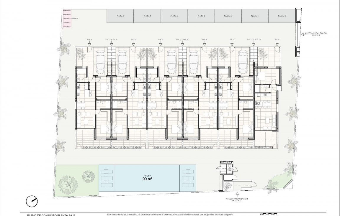 New Build - Bungalow - Pilar de La Horadada - Zona Pueblo