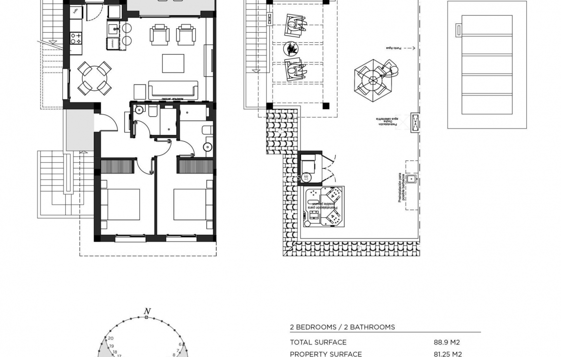 New Build - Bungalow - Rojales - Doña Pepa