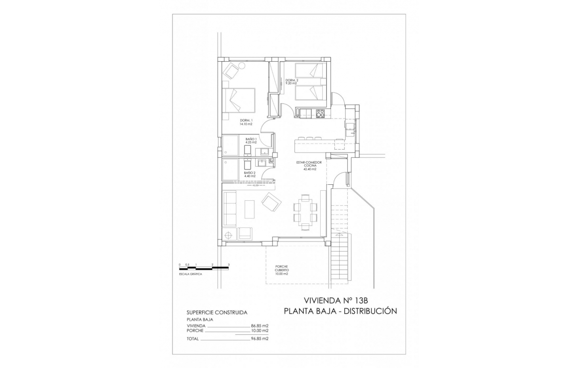 New Build - Bungalow - San Miguel de Salinas - VistaBella Golf