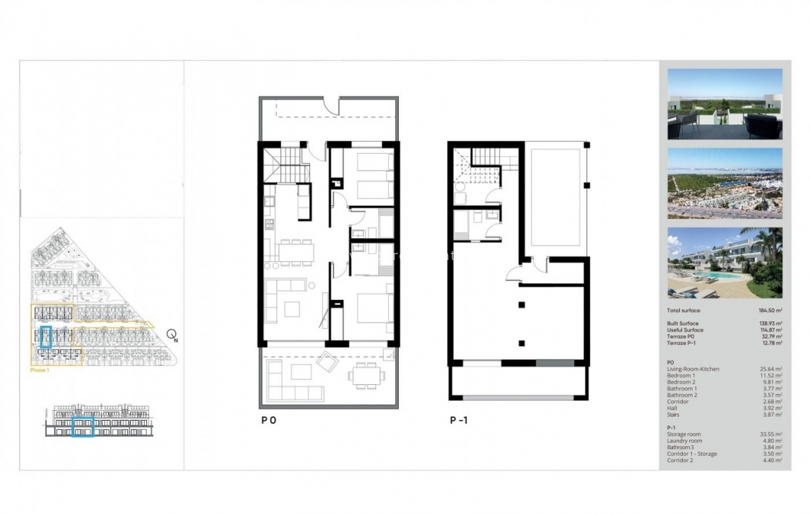 New Build - Bungalow - Torrevieja - Lago Jardin