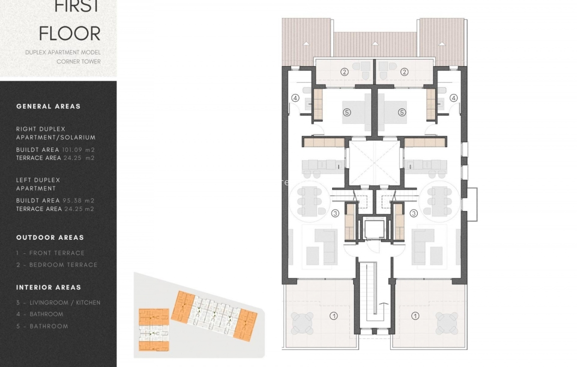 New Build - Penthouse - Los Alcazares - Serena Golf