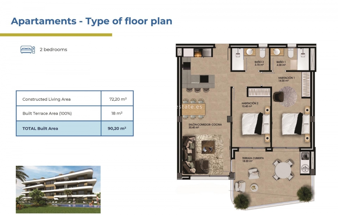 New Build - Penthouse - Orihuela Costa - La Ciñuelica