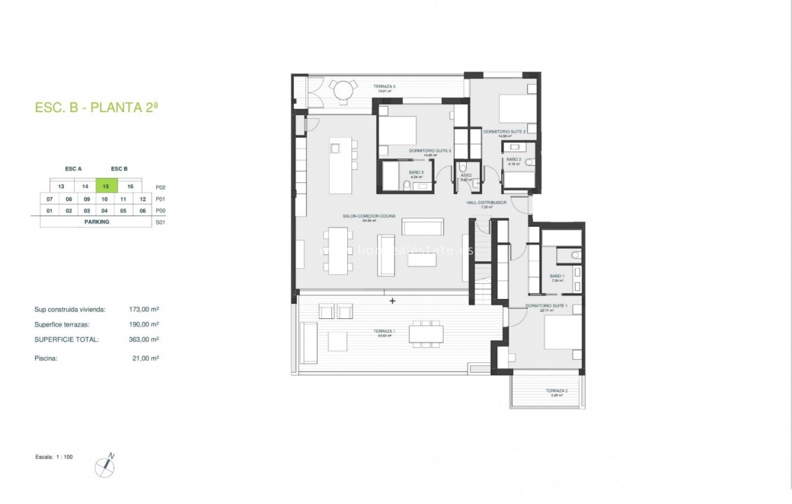 New Build - Penthouse Penthouse - Orihuela Costa - Las Colinas Golf