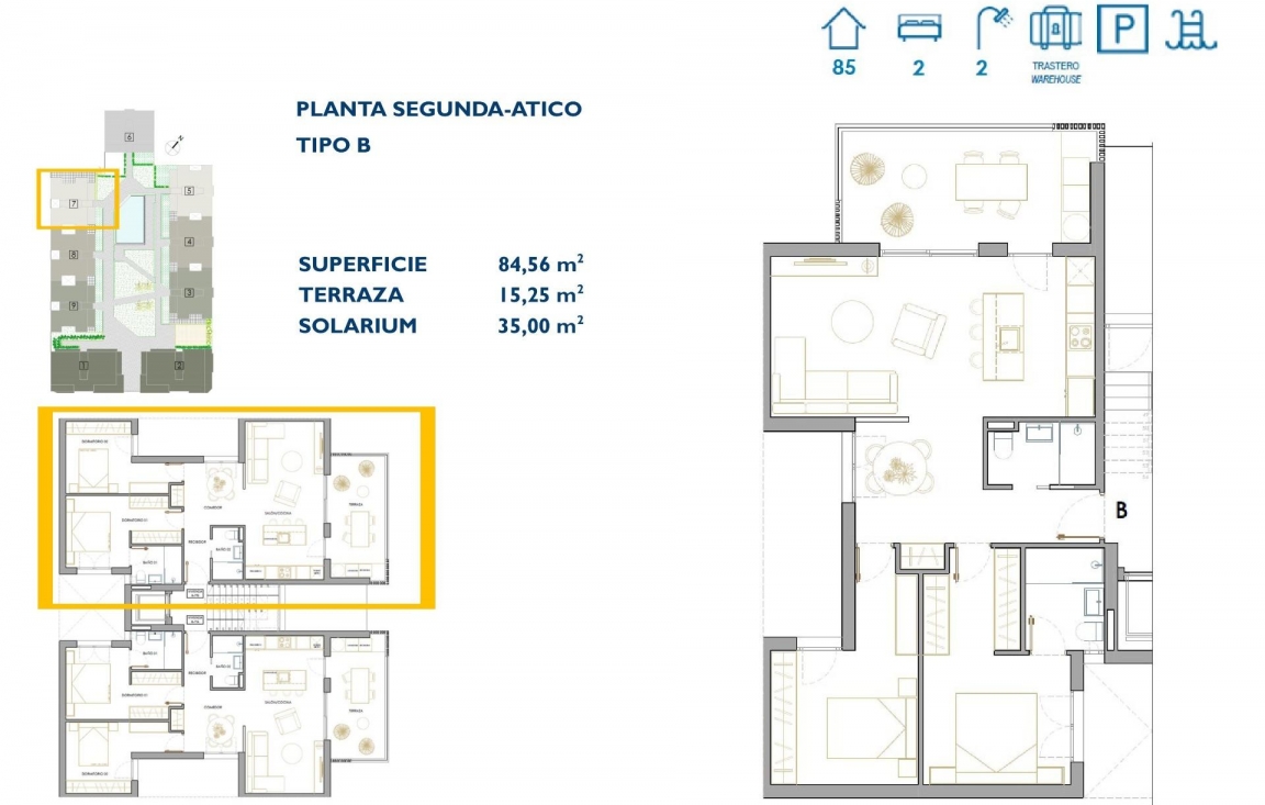 New Build - Penthouse - San Pedro del Pinatar - Pueblo