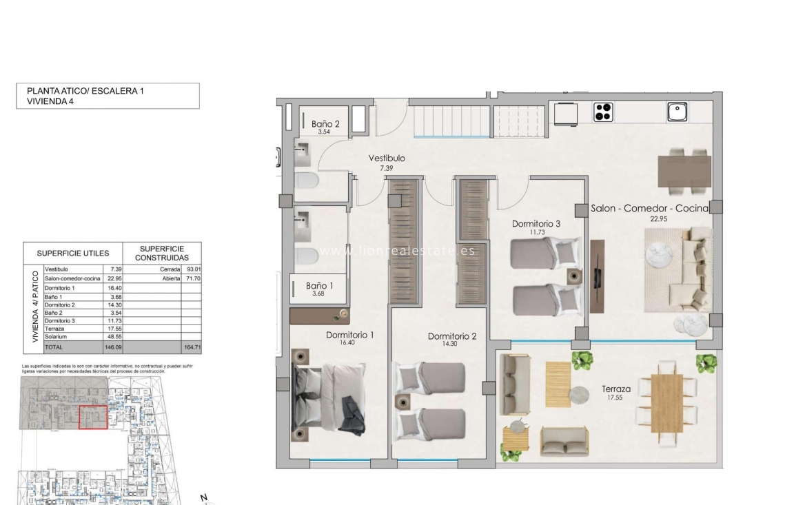 New Build - Penthouse - Santa Pola - Estacion de autobuses