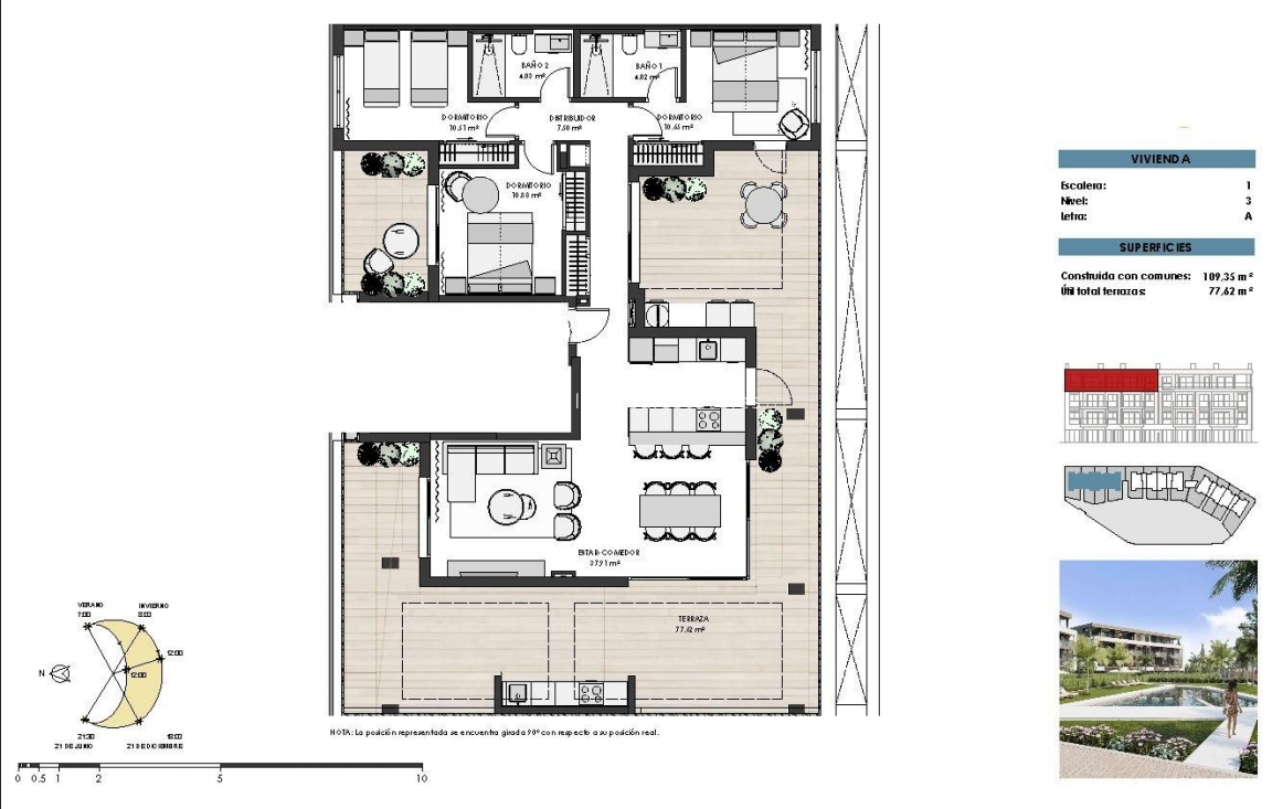 New Build - Penthouse - Torre Pacheco - Santa Rosalia Lake And Life Resort