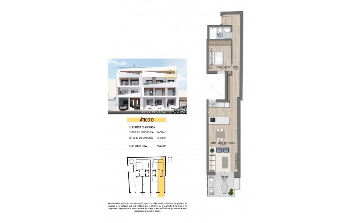 New Build - Penthouse - Torrevieja - Playa de El Cura