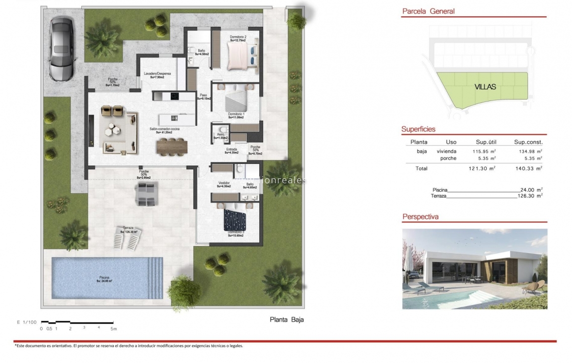 New Build - Villa - Banos y Mendigo - Altaona Golf And Country Village