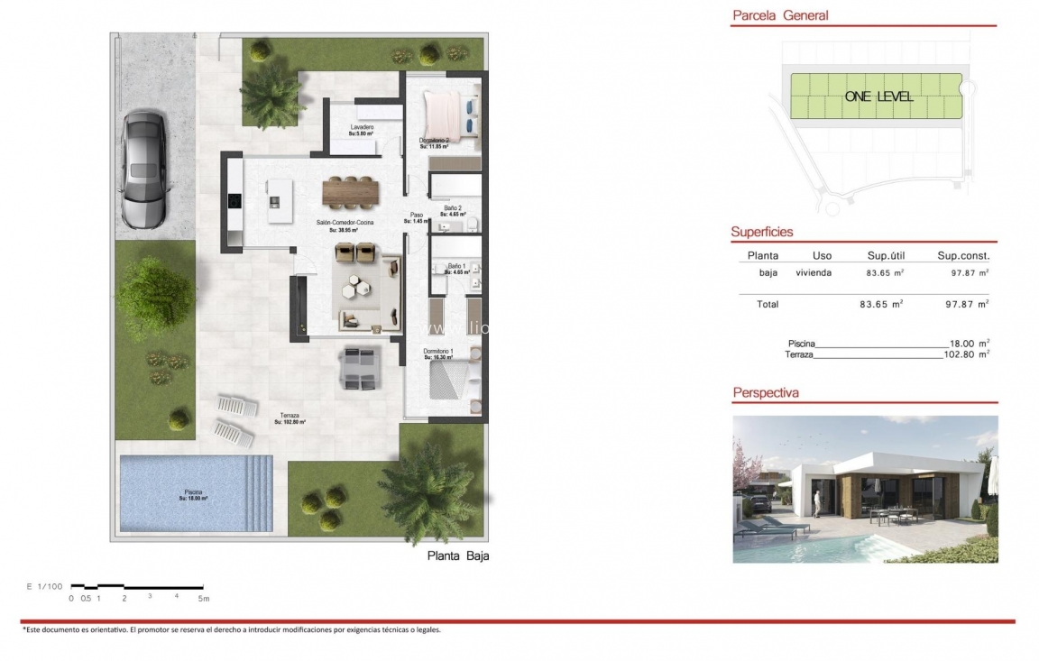 New Build - Villa - Banos y Mendigo - Altaona Golf