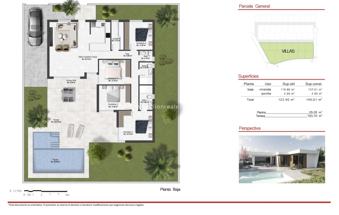 New Build - Villa - Banos y Mendigo - Altaona Golf