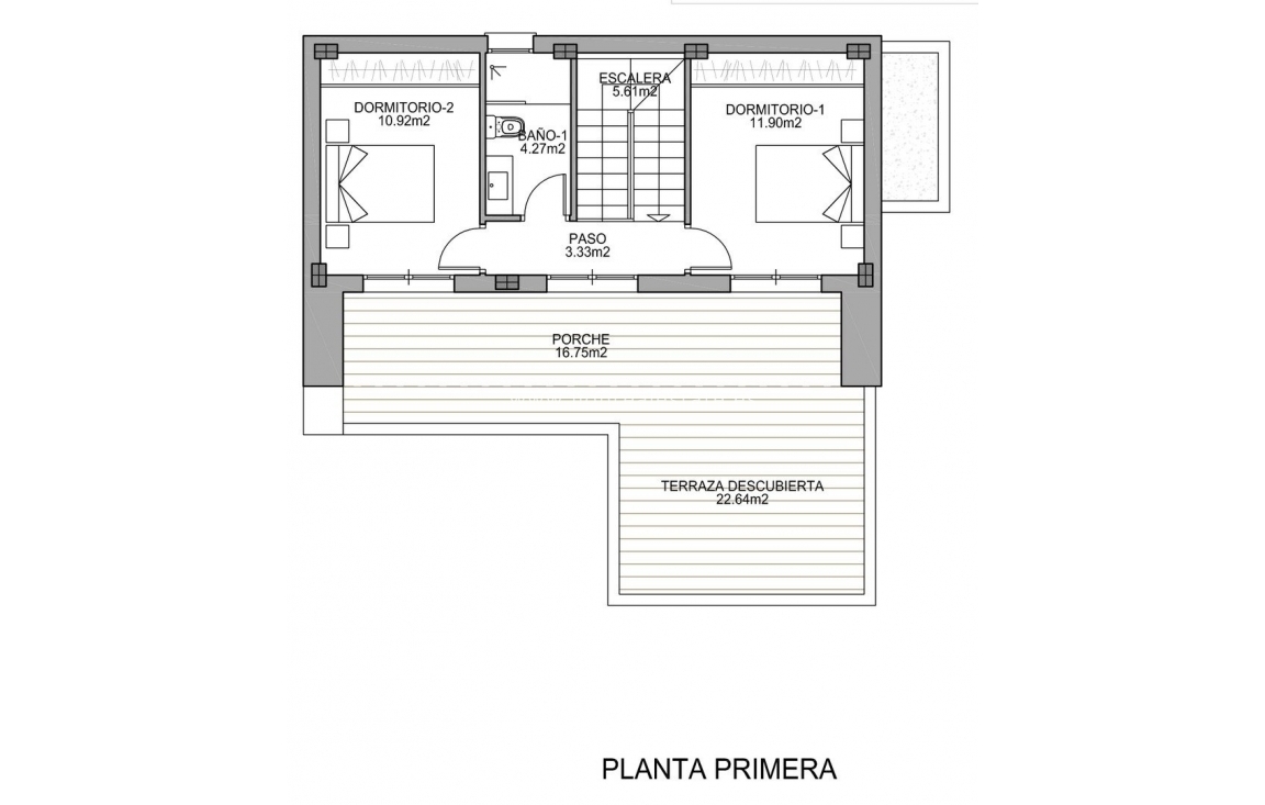 New Build - Villa - Benijofar - Polideportivo