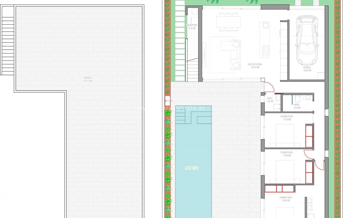 New Build - Villa - Los Alcazares - Serena Golf