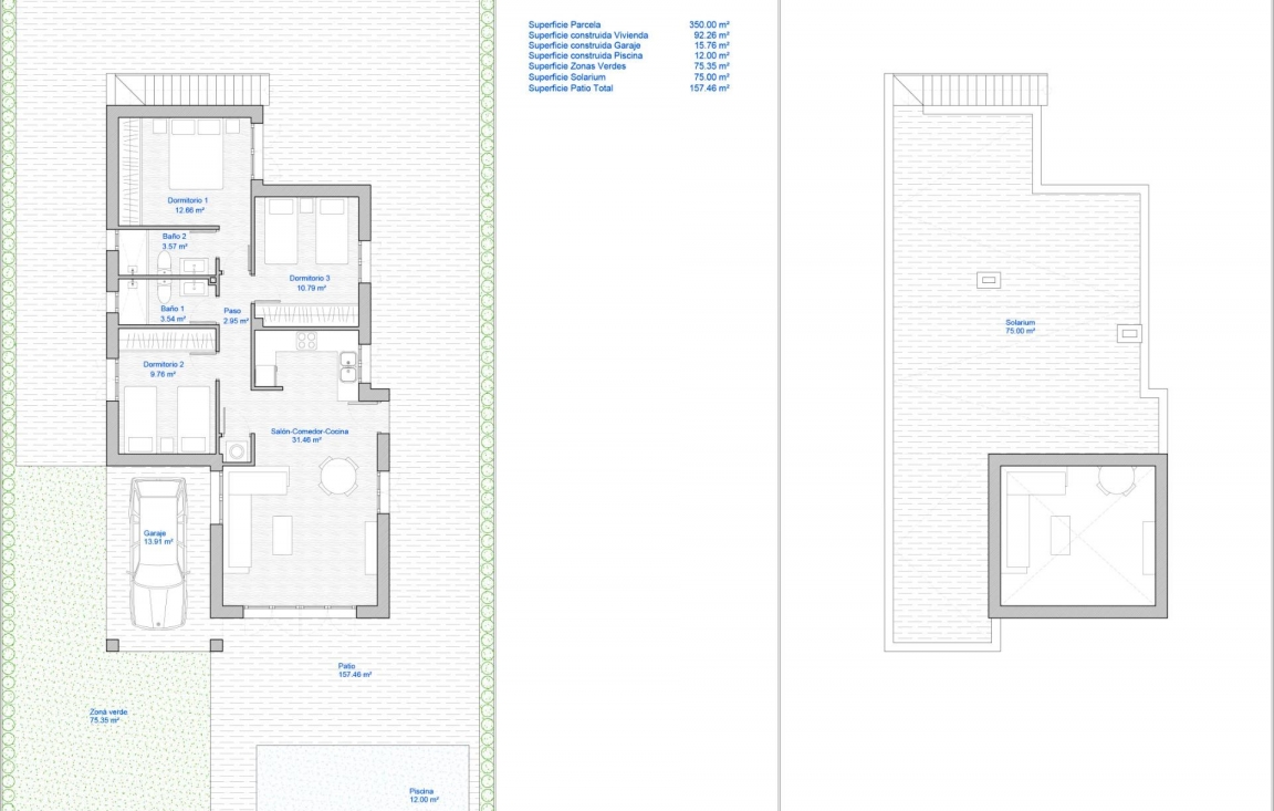 New Build - Villa - Los Alcazares - Serena Golf