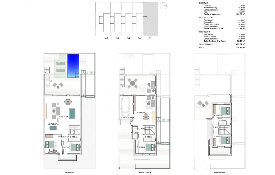 New Build - Villa - Los Alcazares - Serena Golf