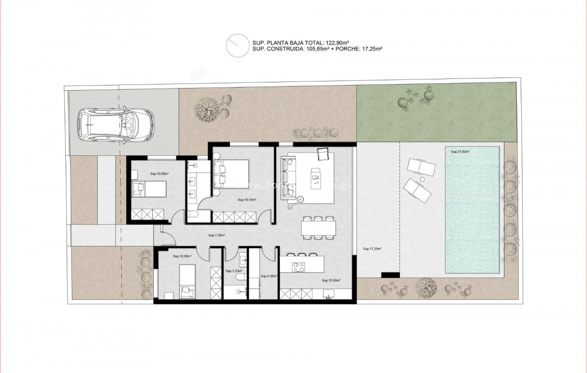 New Build - Villa - Molina De Segura - Urb. La Quinta