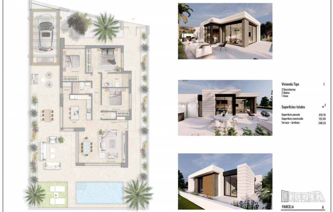 New Build - Villa - Pilar de La Horadada - Lo Romero Golf