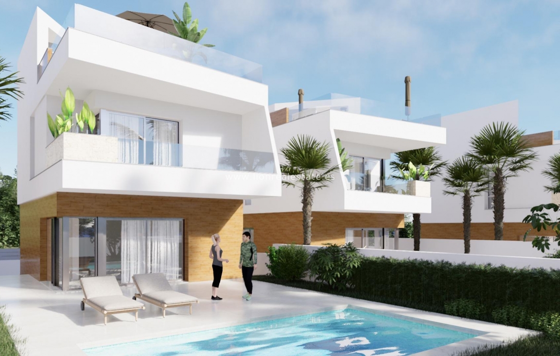 New Build - Villa - Pilar de La Horadada - Lo Romero Golf