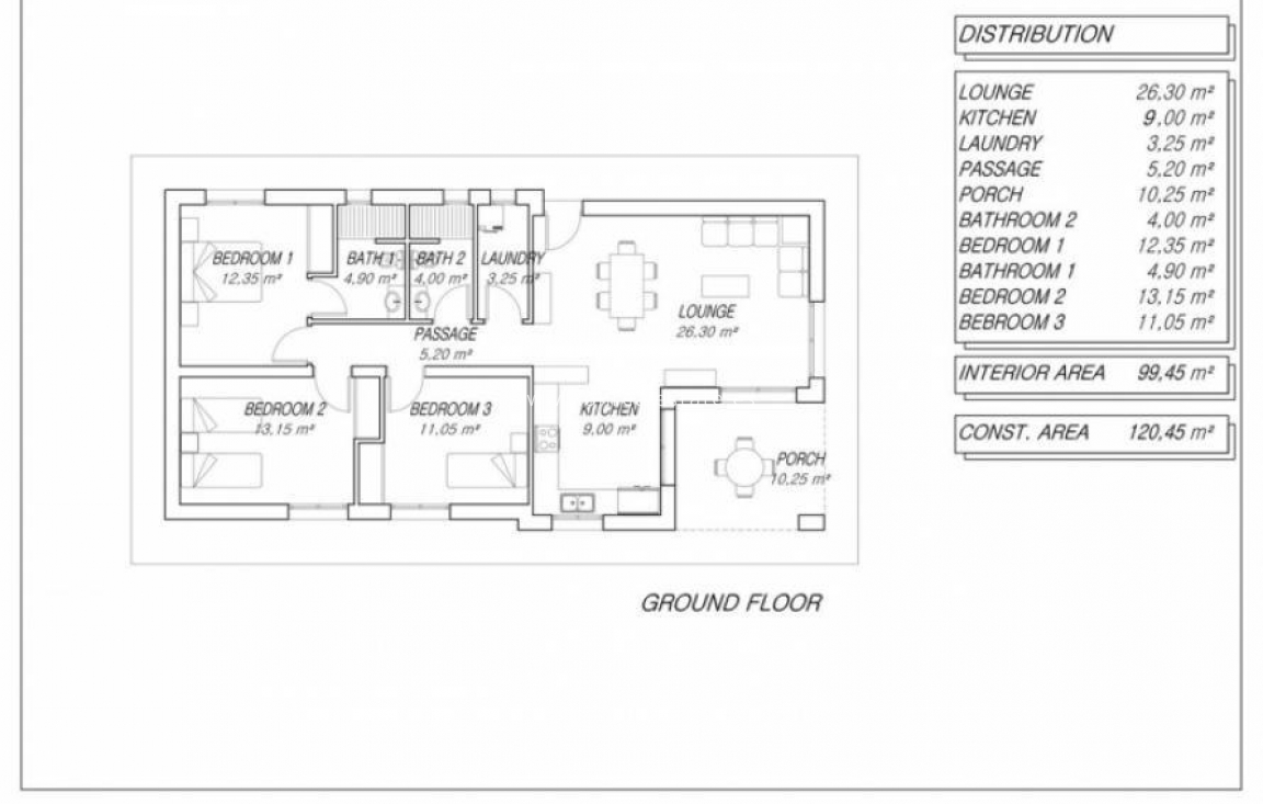 New Build - Villa - Pinoso - Lel