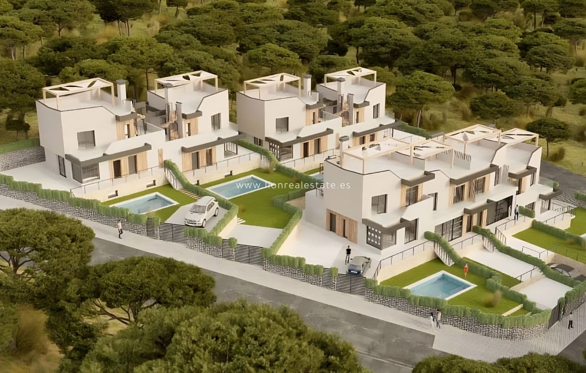 Новое здание - semi-detached - Polop