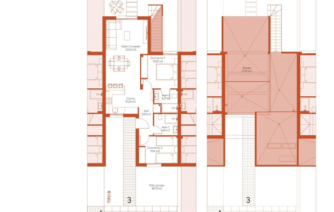 Новое здание - Town House - Banos y Mendigo - Altaona Golf